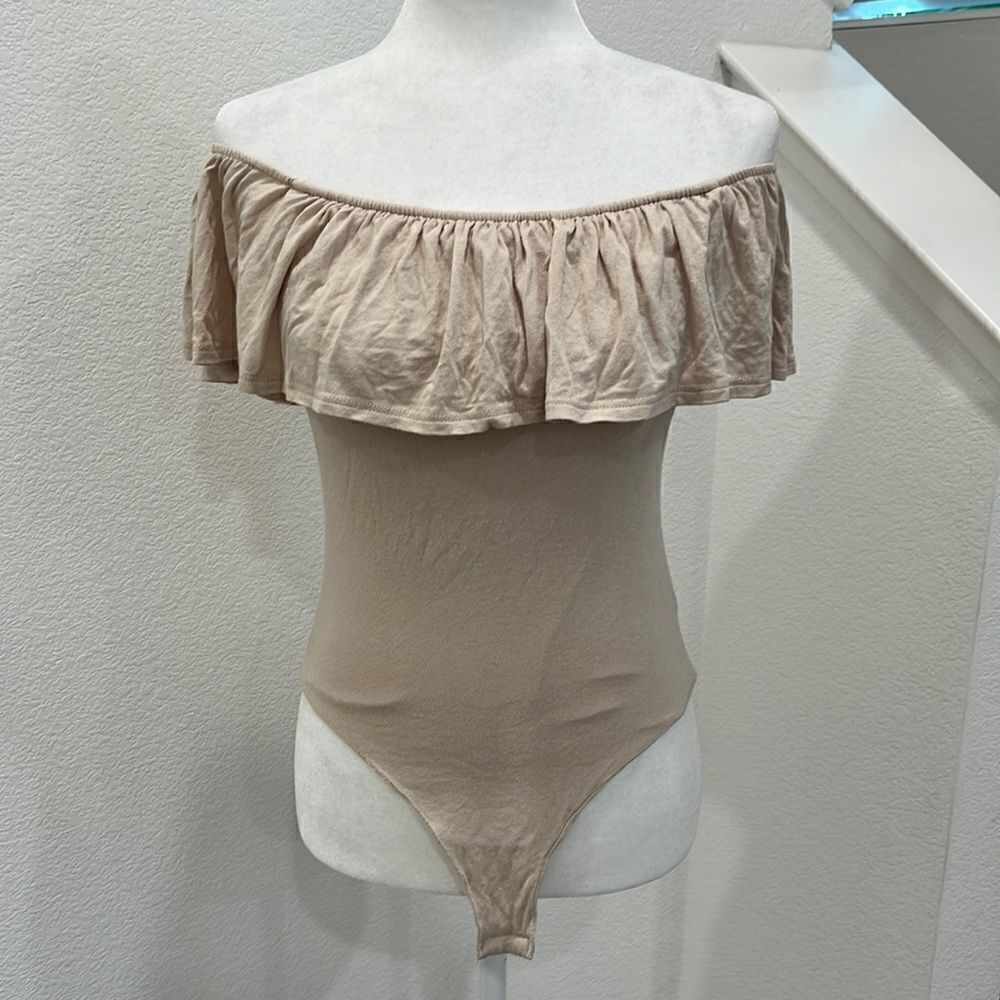 Honey Punch Off the Shoulder Bodysuit